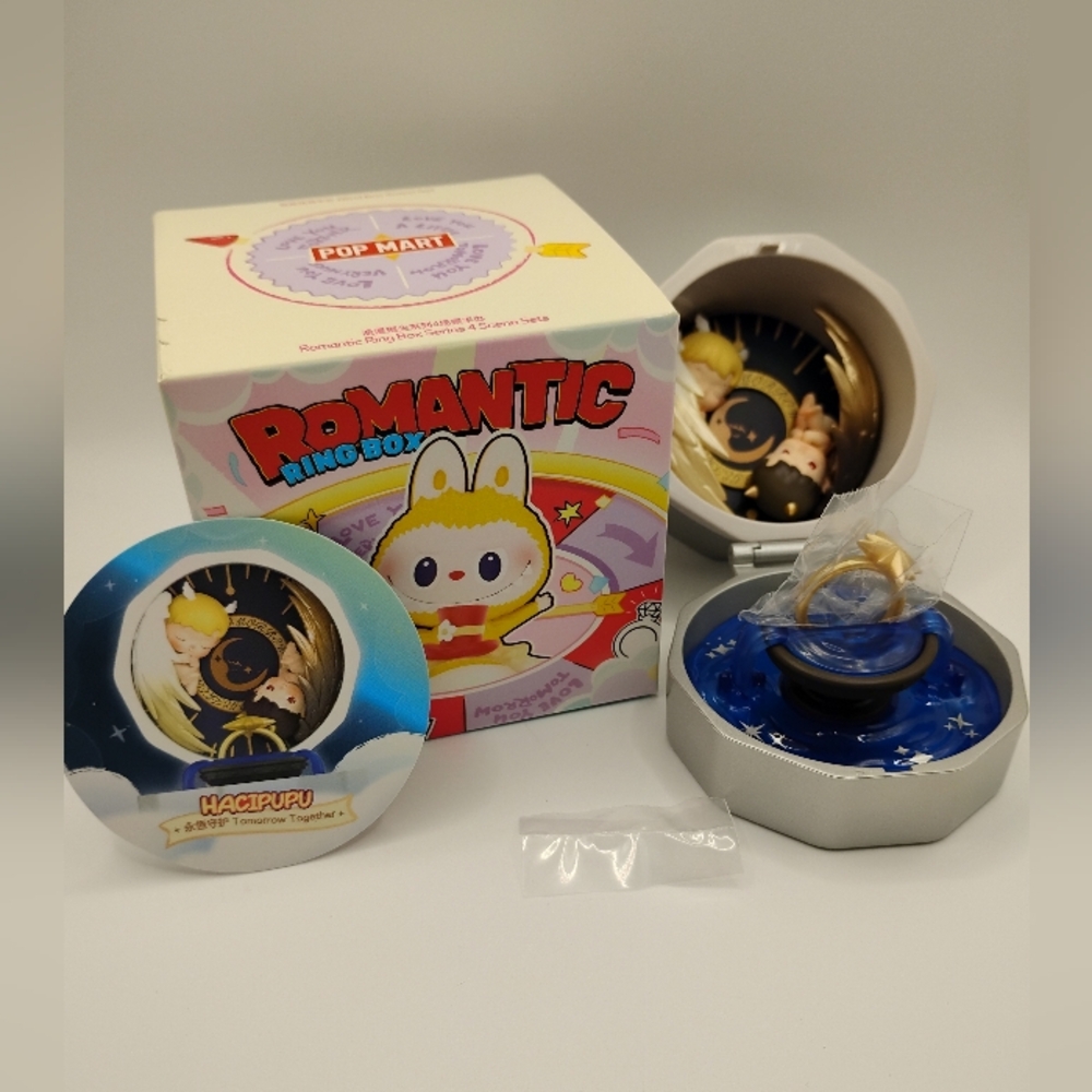 ❤️Popmart's Romantic Ring Box V4 Great For Valentine's Day ❤️ HACIPUPU - Picture 1 of 9